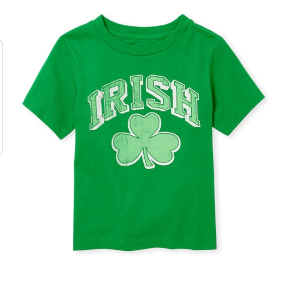 3/20 IRISH St. Patrick's day Charm SHAMROCK Tshirt